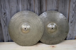 Zildjian 14'' Trans Stamp Type II 40's Hihats 1146 top 1280 bottom